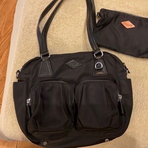 MZ Wallace Black bag with pouch